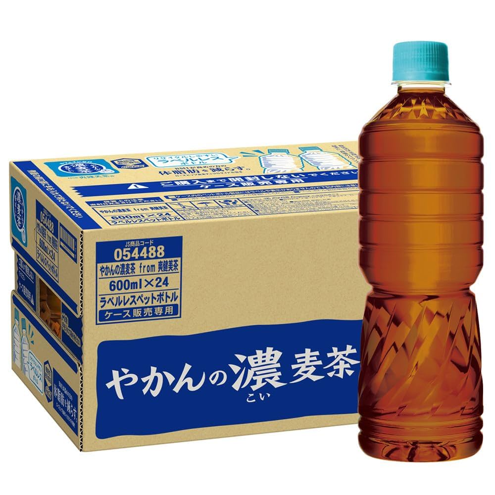 値下げ非売品やかんの麦茶　コカ・コーラ/Coca-Cola 筒型 缶 蓋付き コカ・コーラ やかんの麦茶 from 爽健美茶 2L ペットボトル 6本